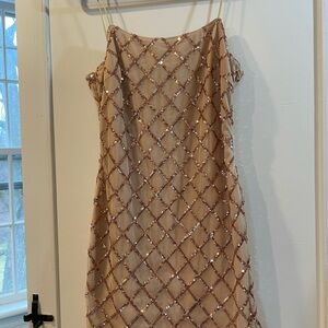 Elegant Sequin Embellished Dress